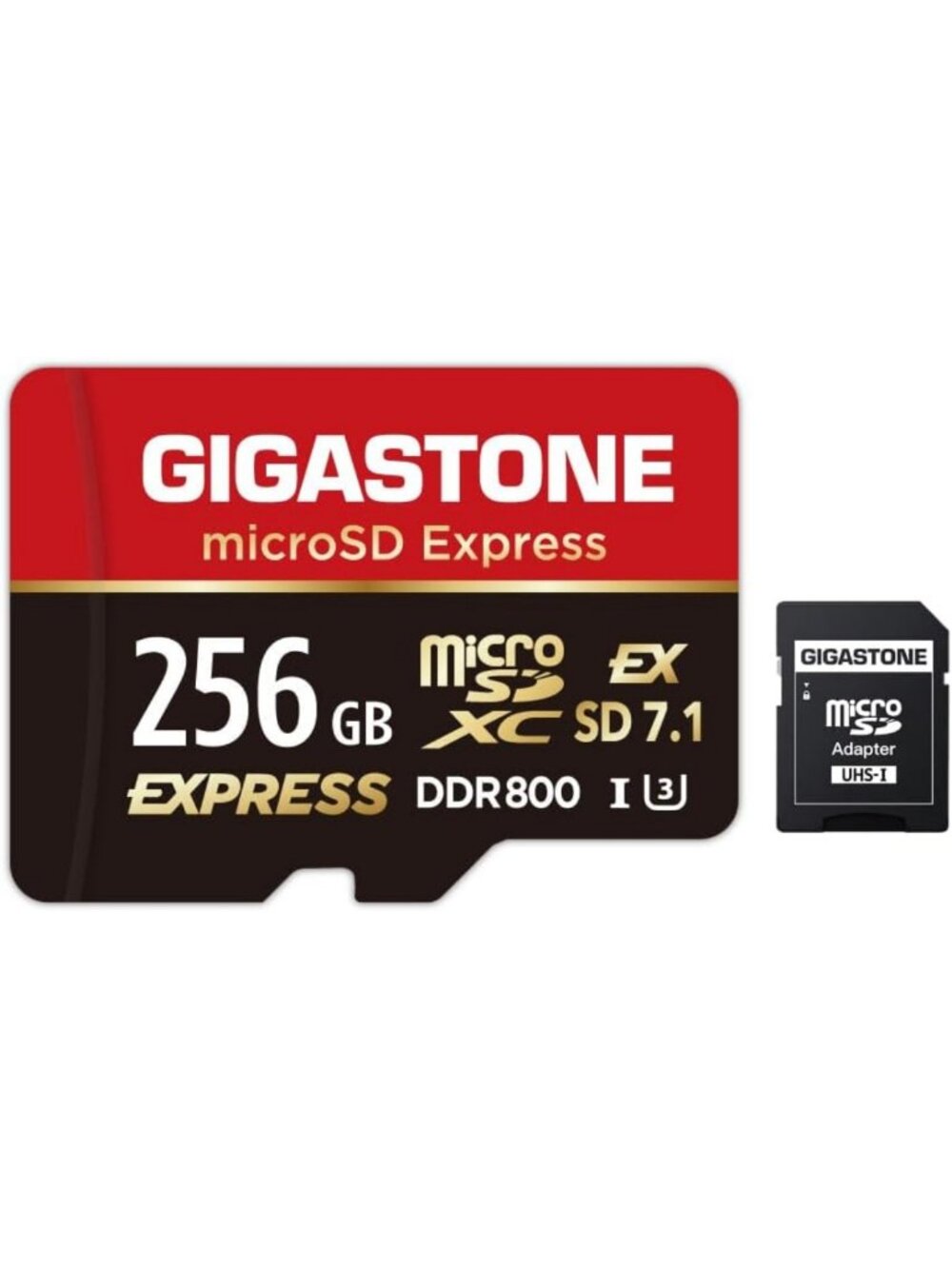 High-Speed 256GB microSD Card for Action Cameras & Drones, UHS-I/UHS-II, V30 U3